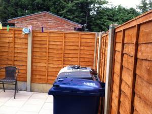 Fence Panels (2 of 2) - Replacement fence panels fitted to a Chorley garden following damage from high winds to the existing panels