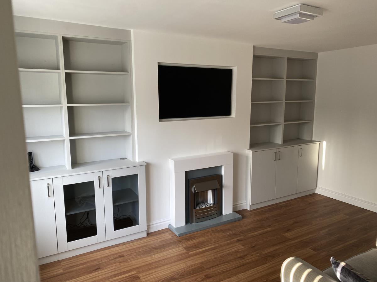 Photo - Laminate flooring installed, along with full decoration to the lounge of a Kirham property